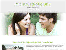 Tablet Screenshot of drmichaeltenorio.com